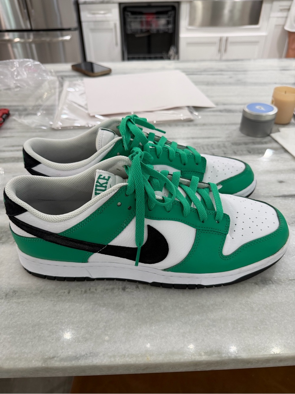 Nike Dunk Low Size 12 Stadium Green